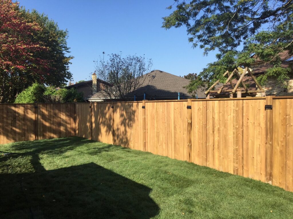 wood fence installation in beaumont texas