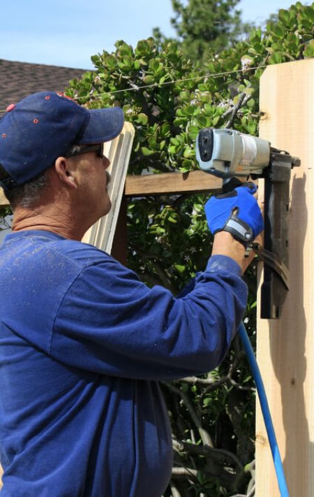 Installing a wood fence in and around Beaumont in Texas